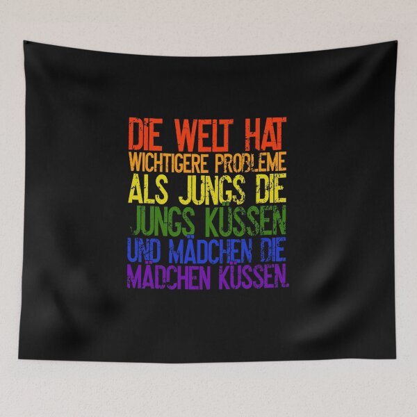 Item preview, LGBTQ. Jungs küssen Jungs, Mädchen küssen Mädchen designed and sold by Shirt-Expert.