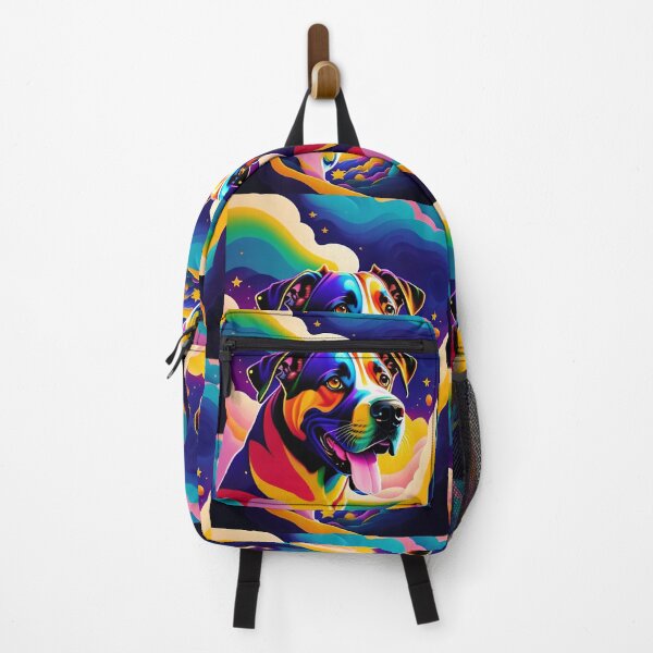 Item preview, beautiful dog colorful abstract vector illustration digital art curls and waves 4 designed and sold by vishalraifx.
