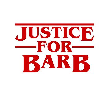 Netflix Stranger Things Justice For Barb T-Shirt – Teezou Store