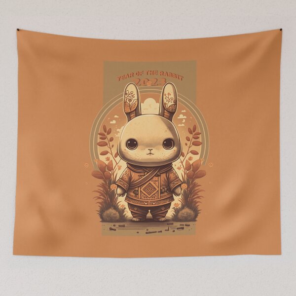 Item preview, Year of the Rabbit 2023 - Chinese new year designed and sold by Depressed-Bunny.