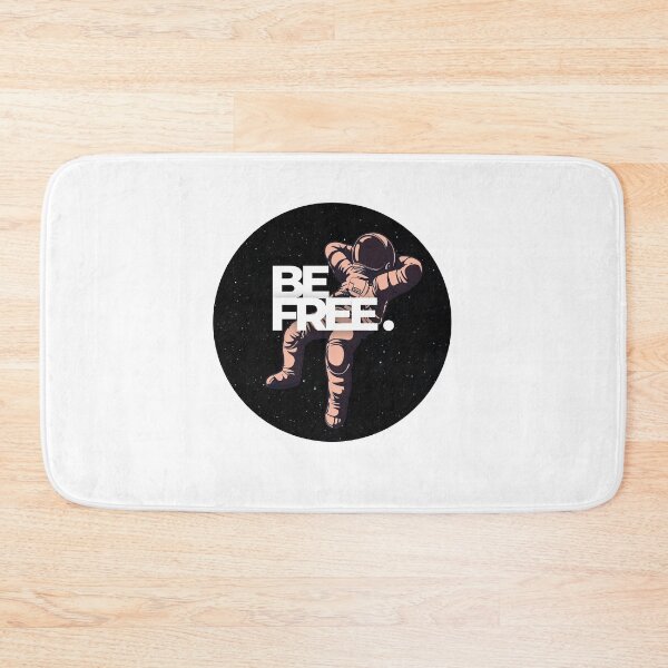 Item preview, Be Free Astronaut White designed and sold by derendesign.