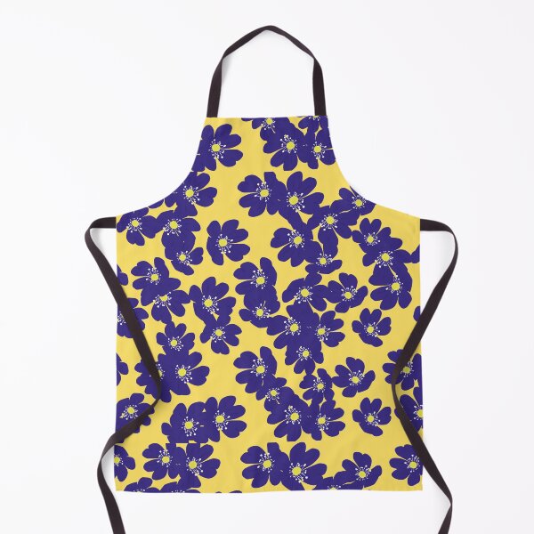 Item preview, Scandinavian Forest Yellow & Purple designed and sold by Corduroy9.