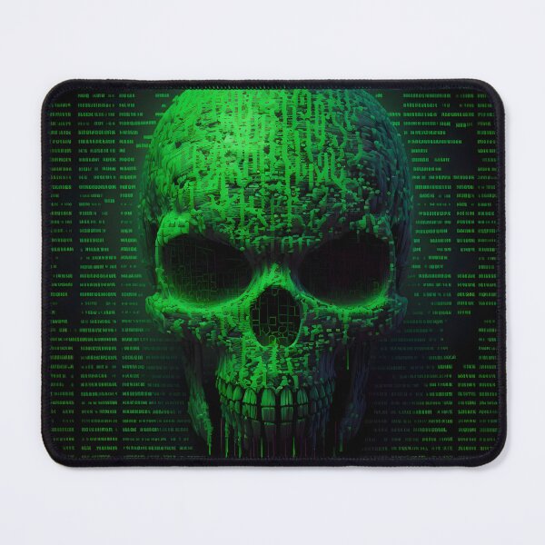 Item preview, Binary Skull designed and sold by ArtAT.