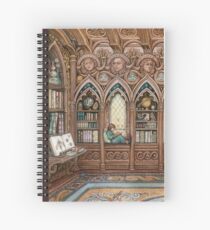 Rasa's Library Spiral Notebook