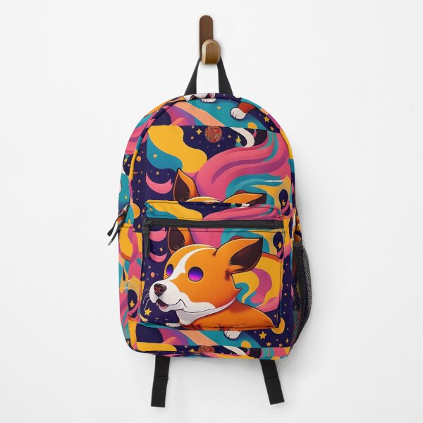 Item preview, beautiful dog colorful abstract vector illustration digital art curls and waves 7 designed and sold by vishalraifx.