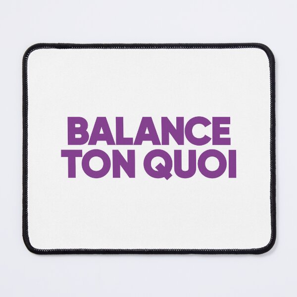 Item preview, Balance Ton Quoi Angèle Violet designed and sold by TooFrenchClub.