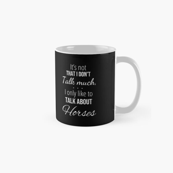 Item preview, Funny Equestrian Horse Talk designed and sold by LeosCloset.