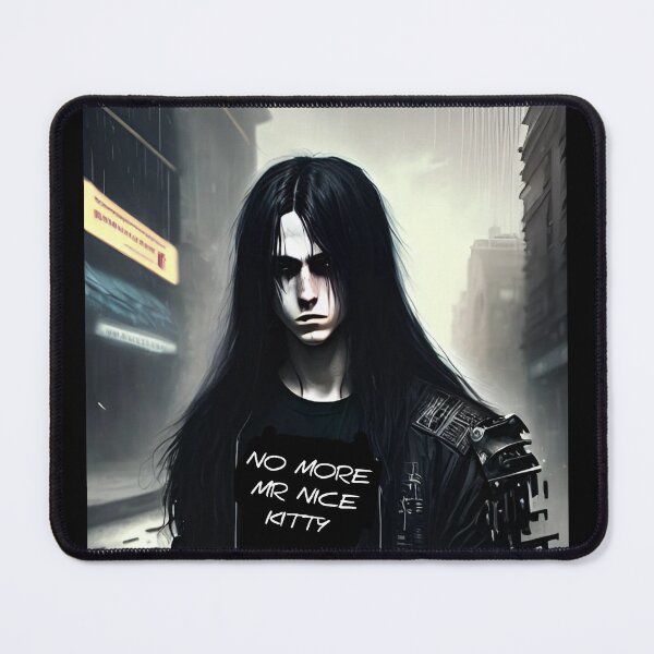 Item preview, No more Mr nice kitty, dark, goth humor  designed and sold by Coexist In Tee's .