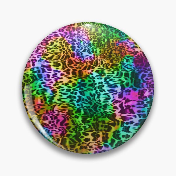 Item preview, Rainbow colors bright leopard print design,Animal skin background designed and sold by oyonni design.