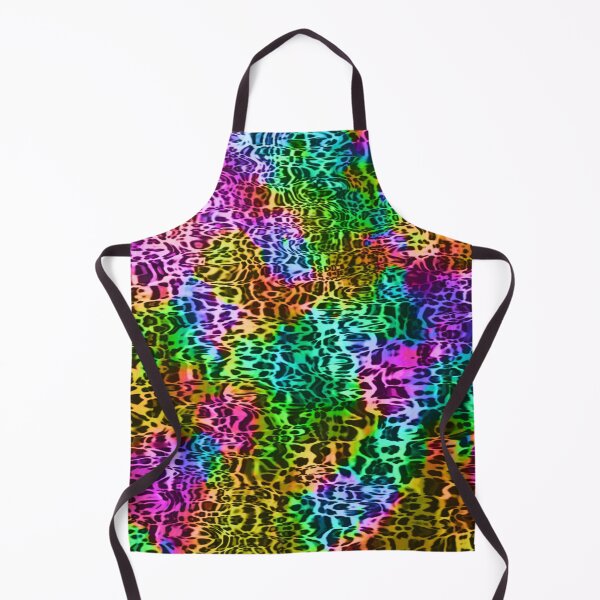 Item preview, Rainbow colors bright leopard print design,Animal skin background designed and sold by oyonni design.