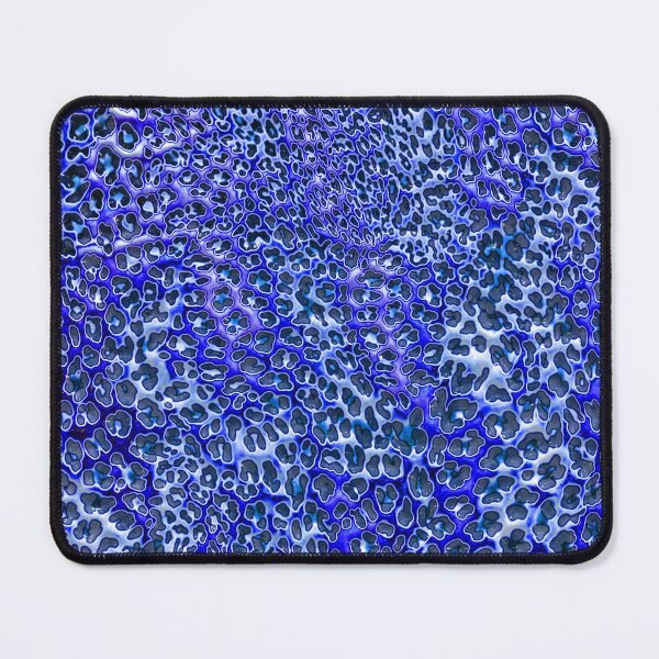 Item preview, 3D dark blue leopard print design,Animal skin background designed and sold by oyonni design.