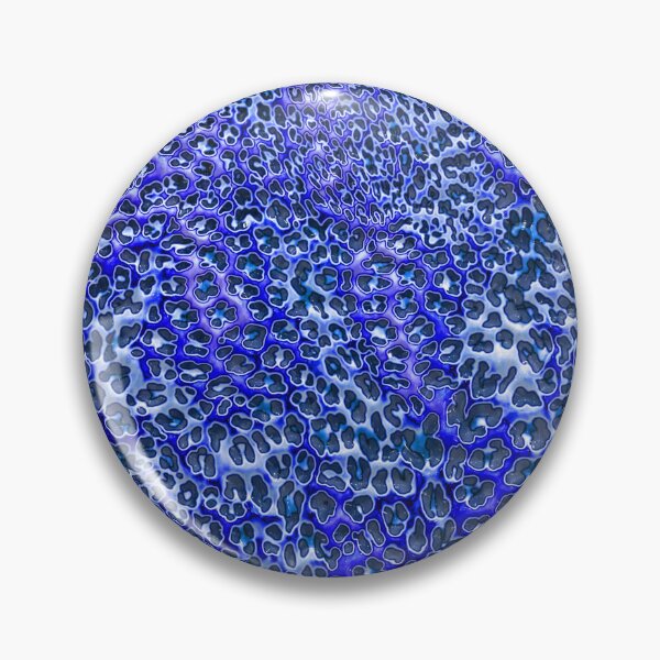 Item preview, 3D dark blue leopard print design,Animal skin background designed and sold by oyonni design.