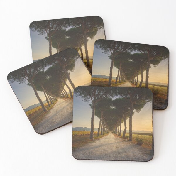 Item preview, Bolgheri, stone pine tree-lined road. Tuscany designed and sold by Stefano Orazzini.