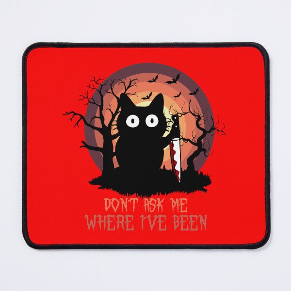 Item preview, Cat What Murderous Black Cat With Knife Horror designed and sold by Wantutriop.
