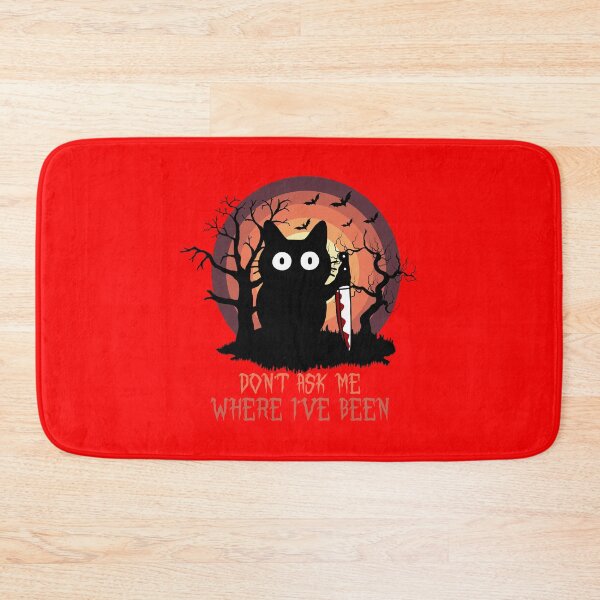 Item preview, Cat What Murderous Black Cat With Knife Horror designed and sold by Wantutriop.