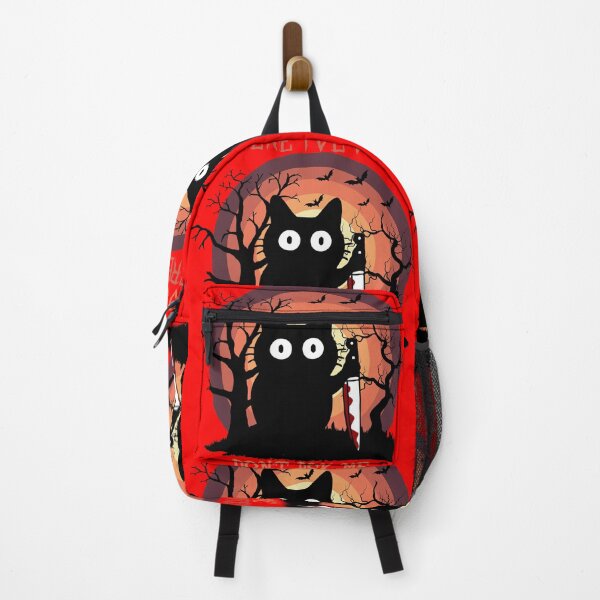Item preview, Cat What Murderous Black Cat With Knife Horror designed and sold by Wantutriop.