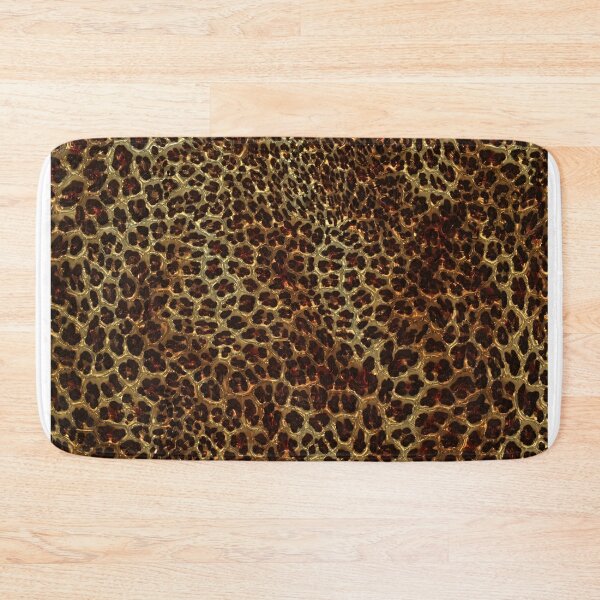 Item preview, 3D Glossy leopard print design,Animal skin background designed and sold by oyonni design.