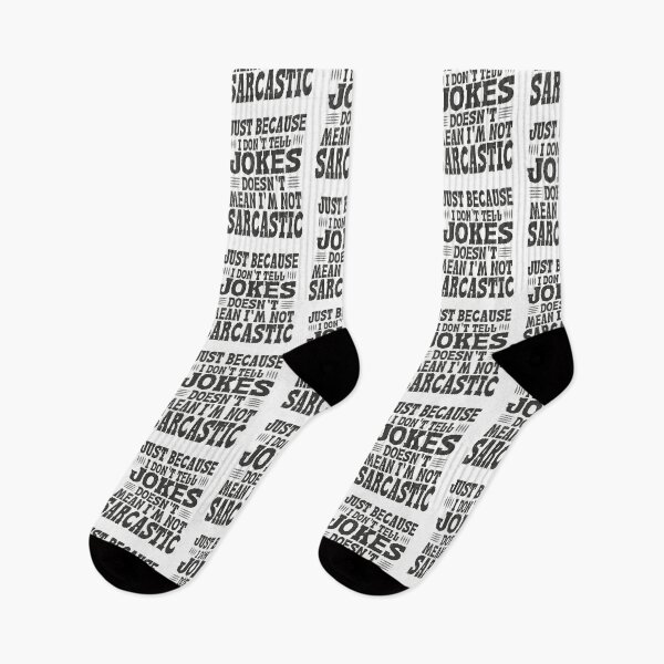 Item preview, Just Because I don't Telle Jokes Doesn't Mean I'm Not Sarcastic Best Funny Quote designed and sold by YAHIA-14.