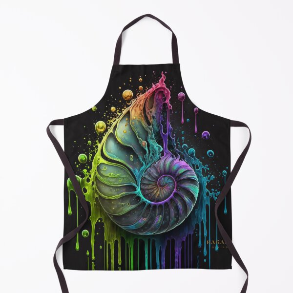 Artikelvorschau, Exclusive Dripping Colourful Drop in Fibonacci Style for Wall Art, Home and Office Decor entworfen und verkauft von RAGANADesign.
