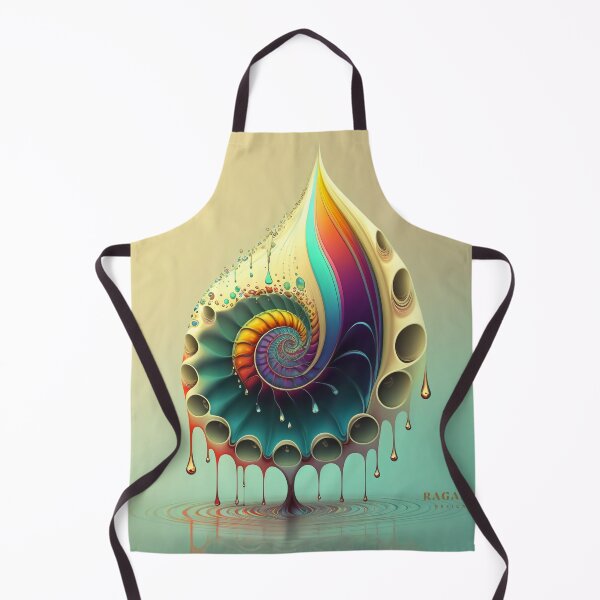 Artikelvorschau, Exclusive Dripping Colourful Drop in Fibonacci Style for Wall Art, Home and Office Decor entworfen und verkauft von RAGANADesign.