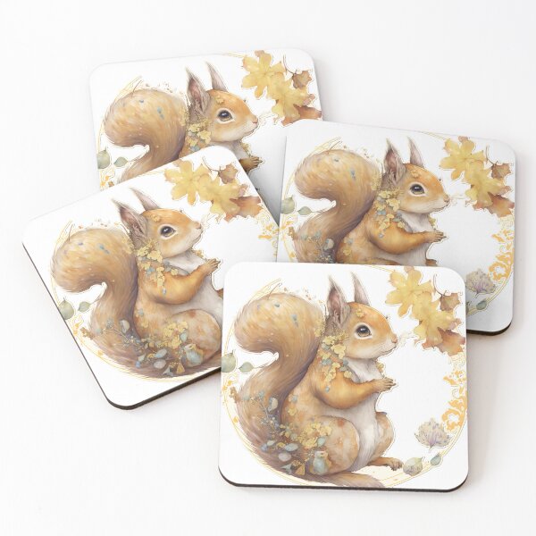 Item preview, golden squirrel designed and sold by MckennaiiShop.
