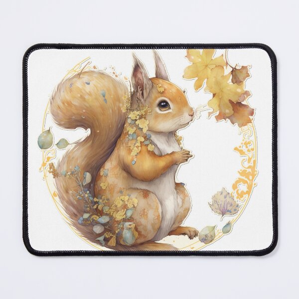 Item preview, golden squirrel designed and sold by MckennaiiShop.
