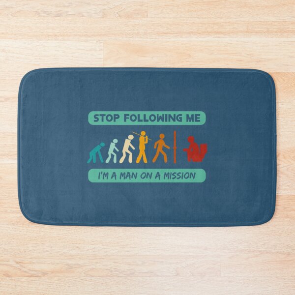 Item preview, Evolution Of Man Stop Following Me   designed and sold by TreeShirtzee.