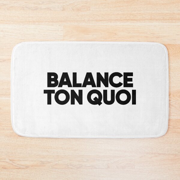 Item preview, Angèle Balance Ton Quoi Black designed and sold by TooFrenchClub.