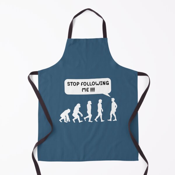 Item preview, Evolution Stop Following Me          designed and sold by TreeShirtzee.