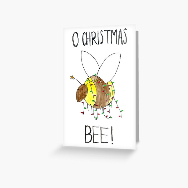 Aperçu de l'œuvre  o abeille de noël créée et vendue par flailingmuse.