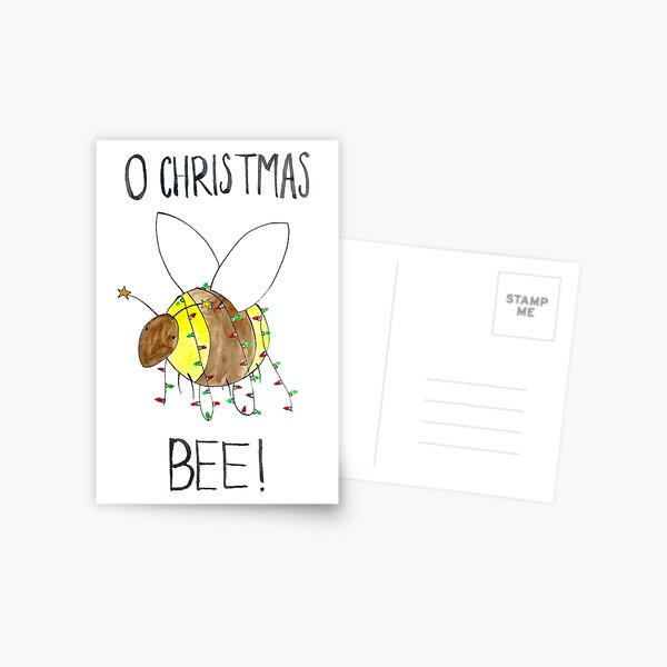 Item preview, O Christmas Bee! designed and sold by flailingmuse.
