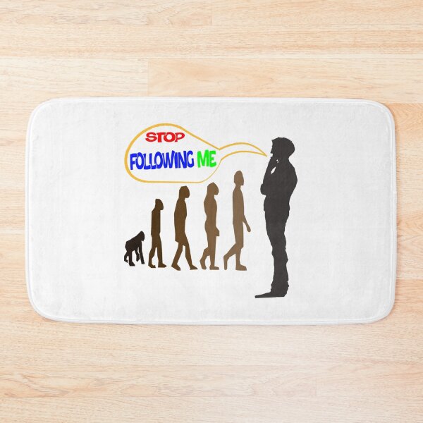 Item preview, Evolution Stop Following Me        designed and sold by TreeShirtzee.