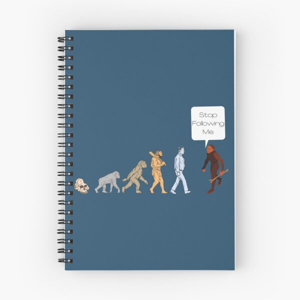 Item preview, Evolution Stop Following Me      designed and sold by TreeShirtzee.