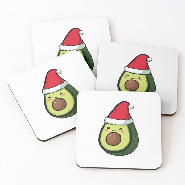 Item preview, Cute X-Mas Avocado designed and sold by The-Fox-Hole.