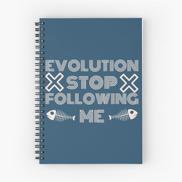 Item preview, Evolution stop following me   1 designed and sold by TreeShirtzee.