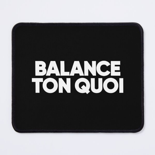 Item preview, Balance Ton Quoi Angèle White designed and sold by TooFrenchClub.