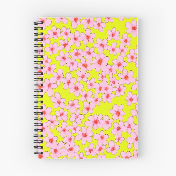 Item preview, A.I. Adorned: A Cherry Blossom Pattern Painting yellow [AI generated, AI art ] designed and sold by 3ac-Arts.