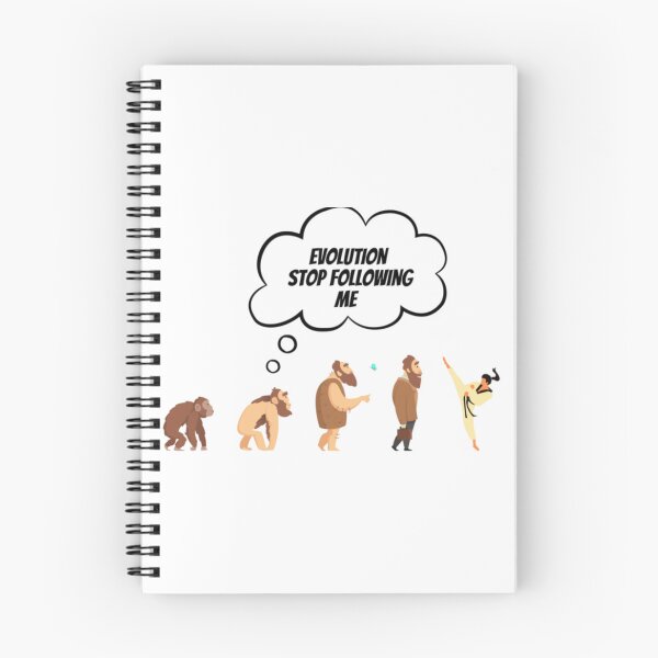 Item preview, Evolution stop following me  designed and sold by TreeShirtzee.