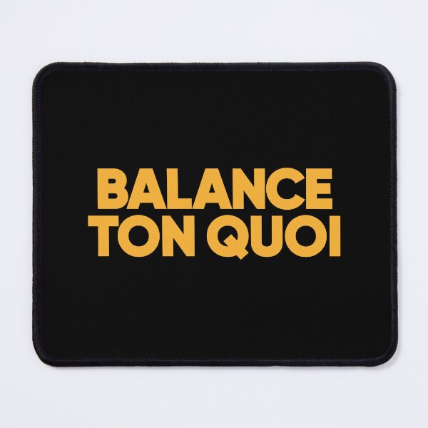 Item preview, Angèle Balance Ton Quoi Yellow designed and sold by TooFrenchClub.