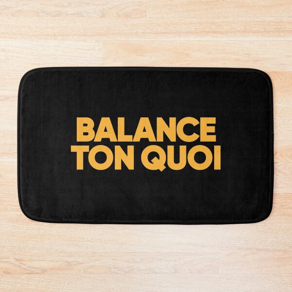 Item preview, Angèle Balance Ton Quoi Yellow designed and sold by TooFrenchClub.