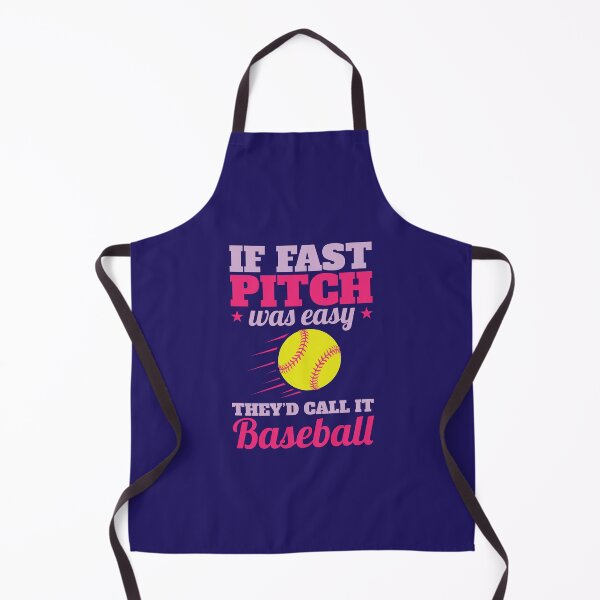 Item preview, If Fast Pitch Was Easy They'd Call It Baseball Funny Softball Player designed and sold by jaygo.