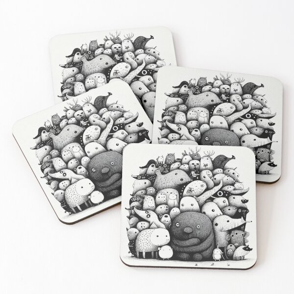 Item preview, Crowded strange creatures designed and sold by They-Call-Me-T.