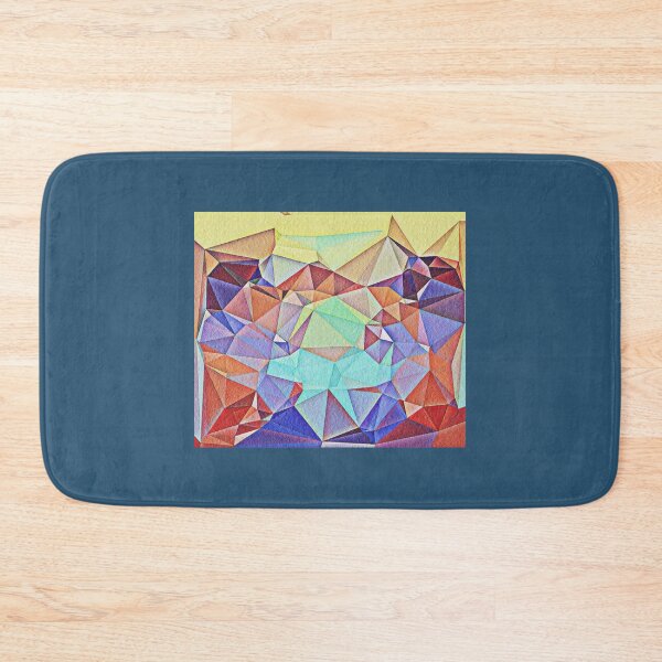 Item preview, Triangular shape art with floral texture Essential  designed and sold by TreeShirtzee.