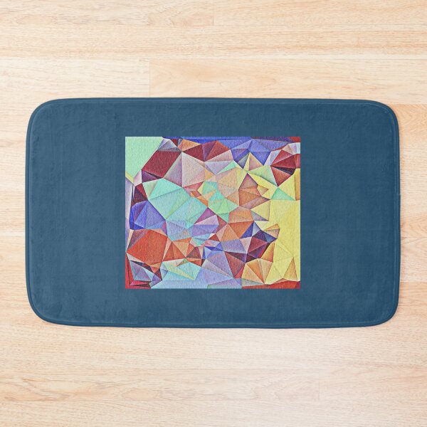 Item preview, Triangular shape art with floral texture Essential 1 designed and sold by TreeShirtzee.