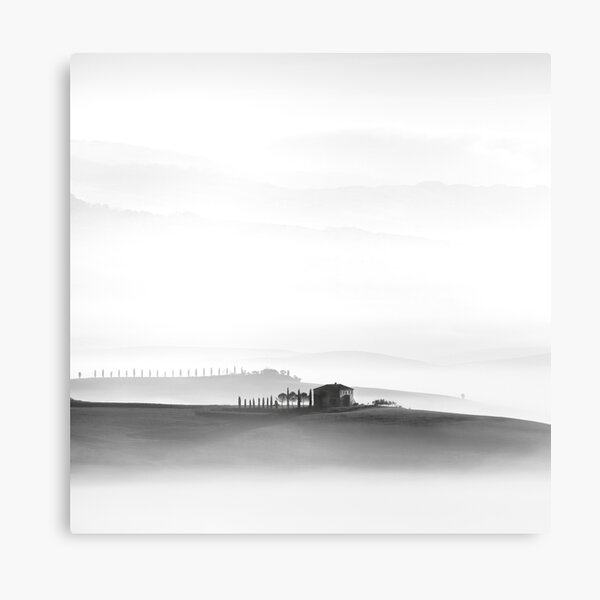 The Suspended Farmhouse. Tuscany Canvas Print