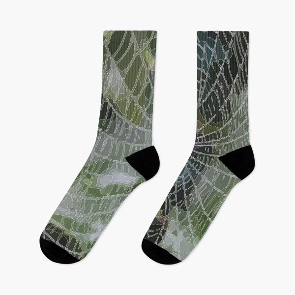 Item preview, spider's web on a green background designed and sold by SunGraphicArt.