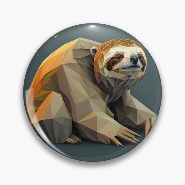 Item preview, LowPoly Sloth designed and sold by LowPolyStation.