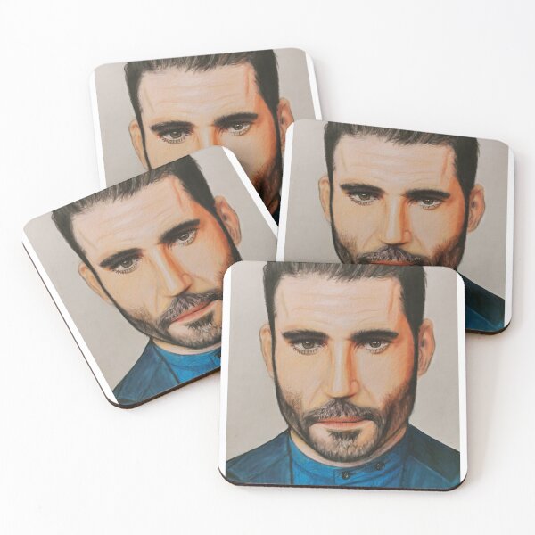 Item preview, Miguel Angel Silvestre  designed and sold by gleo_drawings.