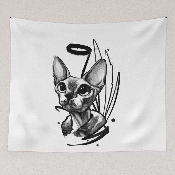 Item preview, heaven cat designed and sold by batizzz.