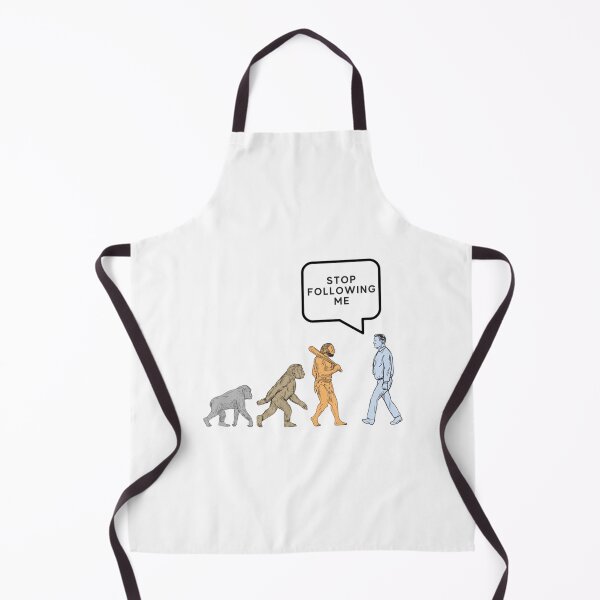 Item preview, Evolution Stop Following Me Funny Gift   designed and sold by ProductionAppa.